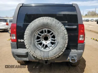 2007 Hummer H3 SUV with VIN 5GTDN13E078251900, listed as a Copart auction lot 52527405 with 172,203 mi miles and Clean Title. Bid and sale history available at carsss.com. Image 6.