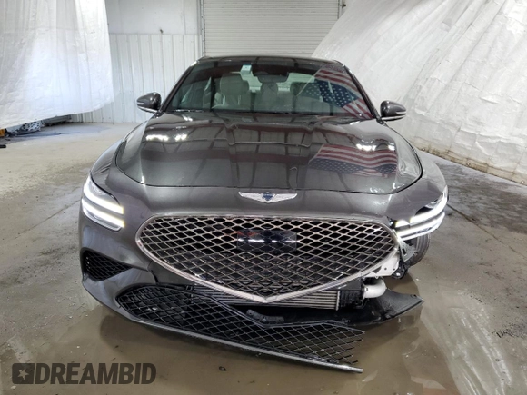 2023 Genesis G70 2.0T with VIN KMTG34TA9PU126959, listed as a Copart auction lot 51536965 with 39,127 mi miles and Non Repairable. Bid and sale history available at carsss.com. Image 5.