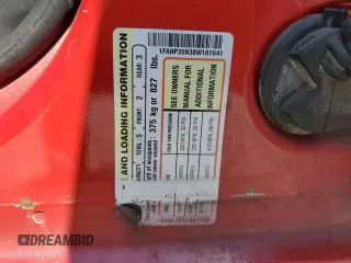 2008 Ford Focus SE with VIN 1FAHP35N38W161641, listed as a Copart auction lot 52700255 with 190,166 mi miles and Salvage Title. Bid and sale history available at carsss.com. Image 13.