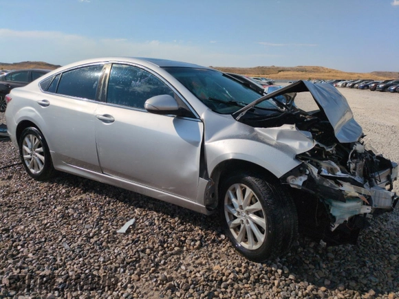 2011 Mazda 6 i Grand Touring with VIN 1YVHZ8CH1B5M02540, listed as a Copart auction lot 63671455 with 184,803 mi miles and Salvage title. Bid and sale history available at DreamBid. Image 4.