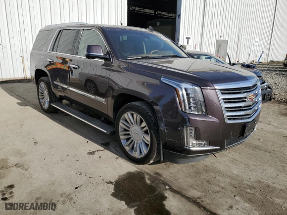 2015 Cadillac Escalade Platinum with VIN 1GYS4PKJ5FR580484, listed as a Copart auction lot 78552984 with 140,699 mi miles and Clean Title. Bid and sale history available at carsss.com. Image 4.