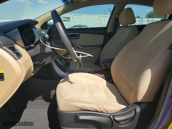 2013 Hyundai Elantra Limited PZEV with VIN 5NPDH4AE4DH431980, listed as a Copart auction lot 53617515 with 144,187 mi miles and Clean Title. Bid and sale history available at carsss.com. Image 7.