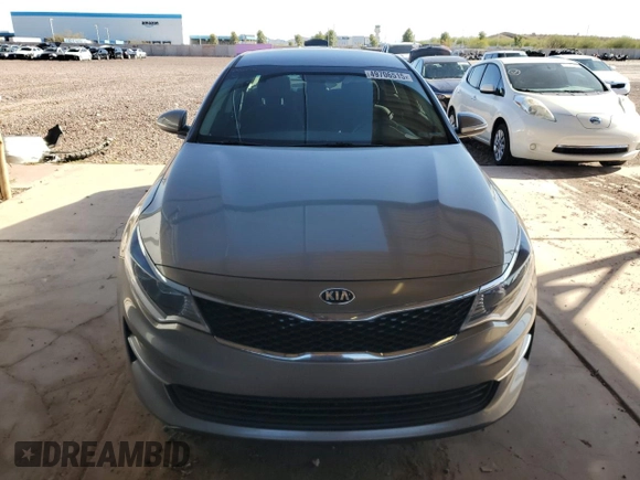 2018 Kia Optima LX with VIN 5XXGT4L34JG184071, listed as a Copart auction lot 49706515 with 129,464 mi miles and Salvage Title. Bid and sale history available at carsss.com. Image 5.