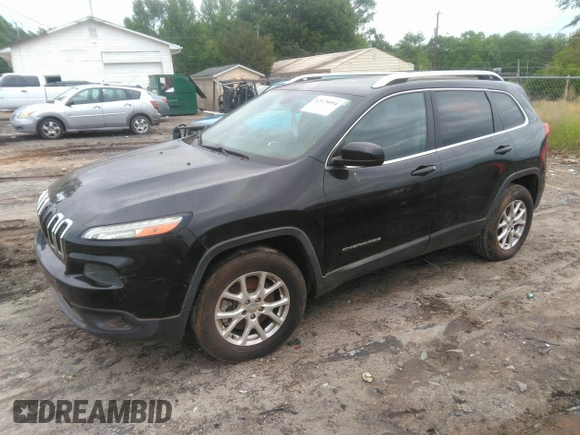 2014 Jeep Cherokee Latitude with VIN 1C4PJLCB1EW231178, listed as a IAAI auction lot 42128894 with 121,412 mi miles. Bid and sale history available at carsss.com. Image 17.