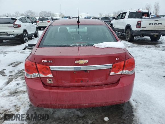 2013 Chevrolet Cruze 1LT with VIN 1G1PC5SB6D7314663, listed as a Copart auction lot 47181535 with 158,313 mi miles and Salvage Title. Bid and sale history available at carsss.com. Image 6.