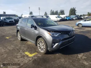 2016 Toyota RAV4 Hybrid Limited with VIN JTMDJREV1GD013723, listed as a Copart auction lot 64796202 with 48,489 mi miles. Bid and sale history available at carsss.com. Image 1.