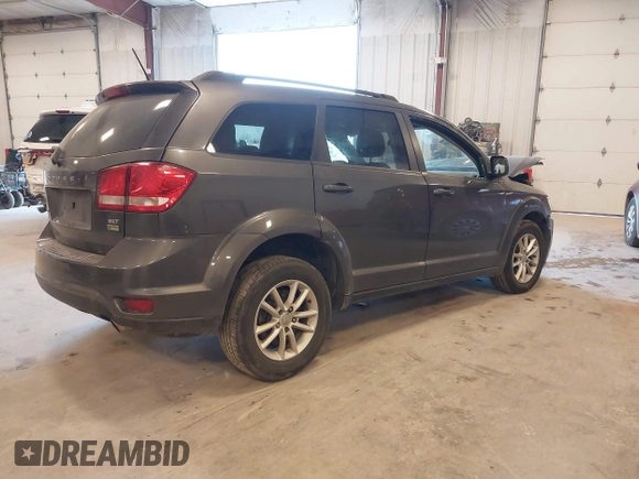 2017 Dodge Journey SXT z VIN 3C4PDCBGXHT534121, wystawiony jako IAAI lot #42145689 z przebiegiem 201 527 mil mil oraz . Historia ofert i sprzedaży dostępna na DreamBid. Obrazek 4.