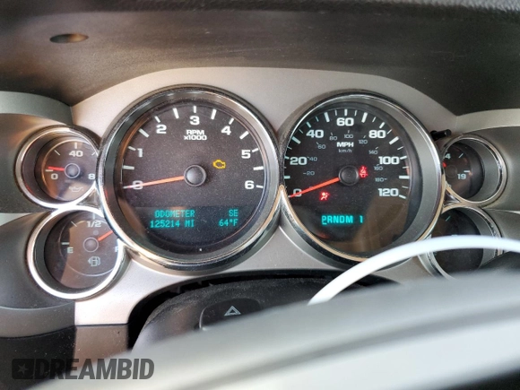 2010 Chevrolet Silverado 1500 with VIN 1GC4C0BG4AF138349, listed as a Copart auction lot 44080125 with 125,214 mi miles and Salvage Title. Bid and sale history available at DreamBid. Image 9.