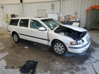2001 Volvo V70 with VIN YV1SW61R112091223, listed as a Copart auction lot 73763734 with 0 mi miles and Non Repairable. Bid and sale history available at carsss.com. Image 4.