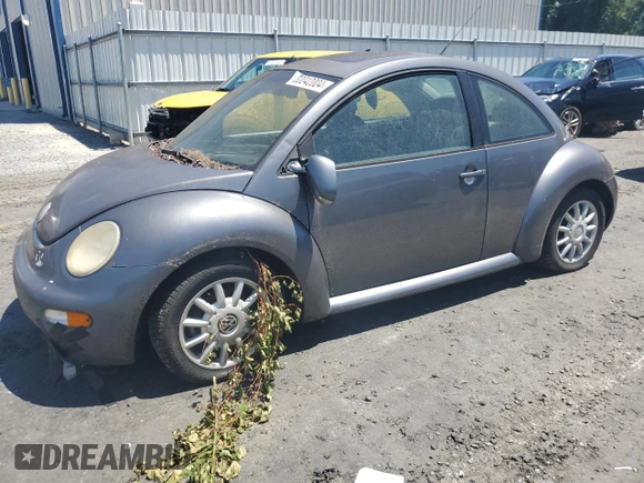 2005 Volkswagen New Beetle Coupe GLS with VIN 3VWCK31C95M415675, listed as a Copart auction lot 60042004 with 124,674 mi miles and Non Repairable. Bid and sale history available at carsss.com. Image 1.