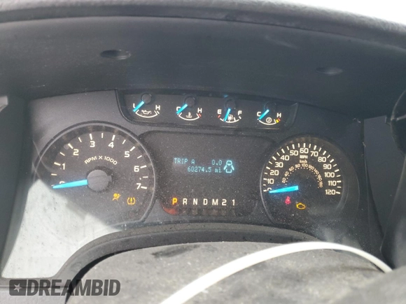 2014 Ford F-150 XL with VIN 1FTMF1EM4EKD89822, listed as a Copart auction lot 42751475 with 60,274 mi miles and Clean Title. Bid and sale history available at carsss.com. Image 9.