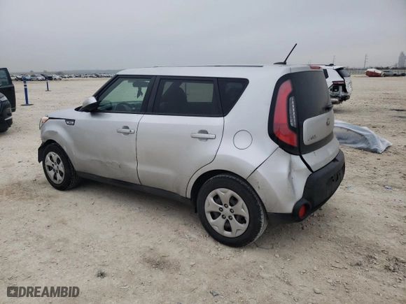 2015 Kia Soul with VIN KNDJN2A25F7762483, listed as a Copart auction lot 44898235 with 129,160 mi miles and Salvage Title. Bid and sale history available at carsss.com. Image 2.