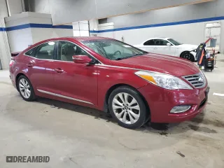2013 Hyundai Azera with VIN KMHFG4JGXDA298805, listed as a Copart auction lot 52414485 with 109,812 mi miles and Salvage Title. Bid and sale history available at carsss.com. Image 4.