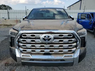 2024 Toyota Tundra 1794 Edition with VIN 5TFMC5DBXRX063757, listed as a Copart auction lot 74840034 with Not provided miles and Salvage title. Bid and sale history available at DreamBid. Image 5.