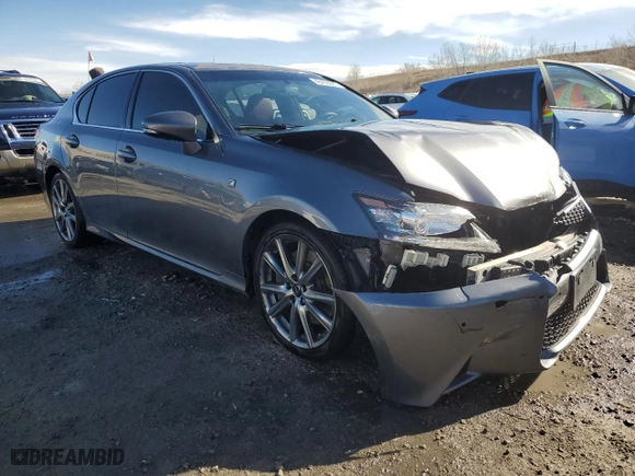 2014 Lexus GS 350 with VIN JTHBE1BL2E5039740, listed as a Copart auction lot 46459095 with 139,633 mi miles and Salvage Title. Bid and sale history available at carsss.com. Image 4.