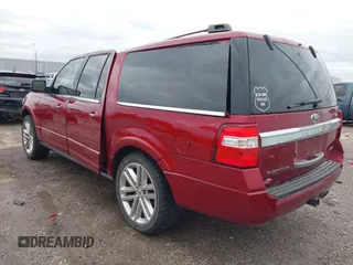 2015 Ford Expedition EL Platinum with VIN 1FMJK1LT0FEF40482, listed as a IAAI auction lot 41283403 with 193,115 mi miles. Bid and sale history available at carsss.com. Image 3.