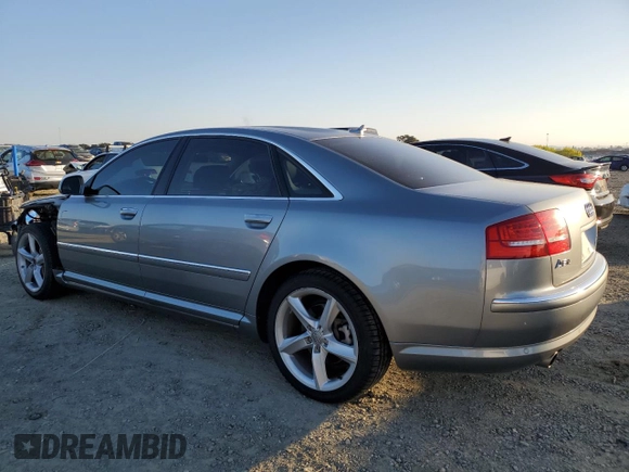 2009 Audi A8 L 4.2L with VIN WAUMV94E79N008753, listed as a Copart auction lot 78772714 with 116,378 mi miles and Salvage Title. Bid and sale history available at carsss.com. Image 2.