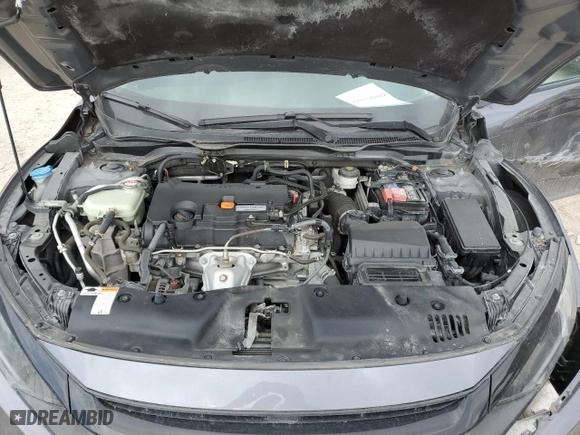 2019 Honda Civic Sedan LX with VIN 2HGFC2F66KH552594, listed as a Copart auction lot 47577545 with 34,096 mi miles and Salvage Title. Bid and sale history available at carsss.com. Image 11.