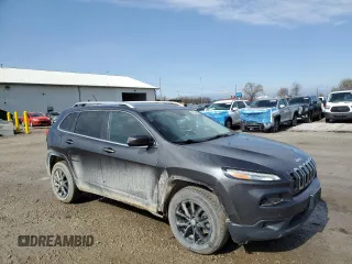 2015 Jeep Cherokee Latitude with VIN 1C4PJMCB8FW714755, listed as a Copart auction lot 51433485 with 174,632 mi miles and Salvage Title. Bid and sale history available at carsss.com. Image 4.