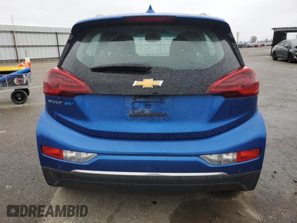 2020 Chevrolet Bolt EV Premier with VIN 1G1FZ6S04L4123662, listed as a Copart auction lot 43017423 with 42,121 mi miles. Bid and sale history available at carsss.com. Image 6.