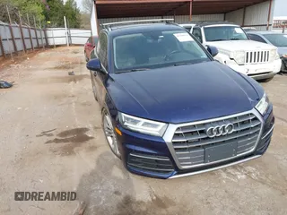 2018 Audi Q5 Premium Plus z VIN WA1BNAFY9J2018686, wystawiony jako IAAI lot #41936974 z przebiegiem 113 047 mil mil oraz . Historia ofert i sprzedaży dostępna na DreamBid. Obrazek 1.