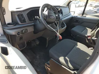 2024 Ford Transit Cargo with VIN 1FTBR1Y85RKA71078, listed as a Copart auction lot 53077775 with 6,991 mi miles and Clean Title. Bid and sale history available at DreamBid. Image 8.