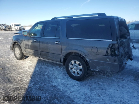 2017 Ford Expedition EL Platinum with VIN 1FMJK1MT6HEA27965, listed as a Copart auction lot 46353715 with 128,269 mi miles and Clean Title. Bid and sale history available at carsss.com. Image 2.