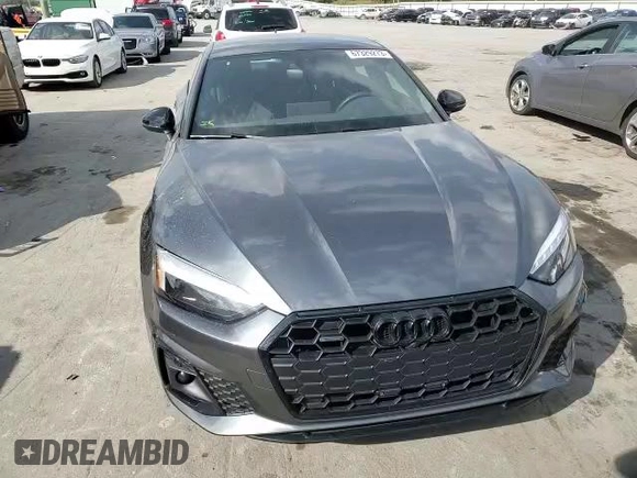 2022 Audi A5 Sportback S line Premium Plus with VIN WAUFACF56NA035507, listed as a Copart auction lot 67329273 with 9,661 mi miles. Bid and sale history available at carsss.com. Image 11.