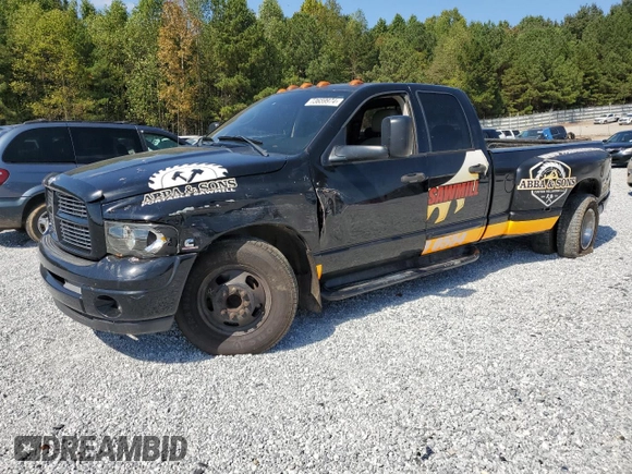 2005 Dodge 3500 SLT z VIN 3D7MR48C45G733822, wystawiony jako Copart lot #73659974 z przebiegiem 230 735 mil mil oraz Szkoda całkowita • Salvage title. Historia ofert i sprzedaży dostępna na DreamBid. Obrazek 1.