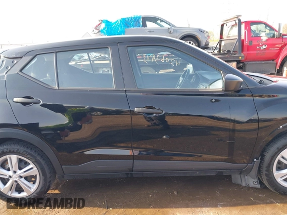 2020 Nissan Kicks S with VIN 3N1CP5BV1LL571697, listed as a IAAI auction lot 42063943 with 46,934 mi miles and . Bid and sale history available at carsss.com. Image 14.