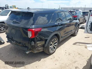 2022 Ford Explorer ST-Line with VIN 1FMSK7KH7NGB05501, listed as a IAAI auction lot 41989567 with 58,895 mi miles and . Bid and sale history available at DreamBid. Image 4.