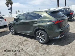 2021 Lexus NX 300h with VIN JTJGJRDZ7M2155967, listed as a Copart auction lot 52143315 with 22,830 mi miles and Salvage Title. Bid and sale history available at DreamBid. Image 2.