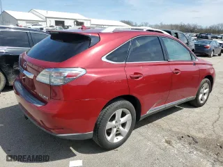 2010 Lexus RX 350 with VIN 2T2BK1BA8AC059086, listed as a Copart auction lot 50685685 with 252,588 mi miles and Salvage Title. Bid and sale history available at carsss.com. Image 3.
