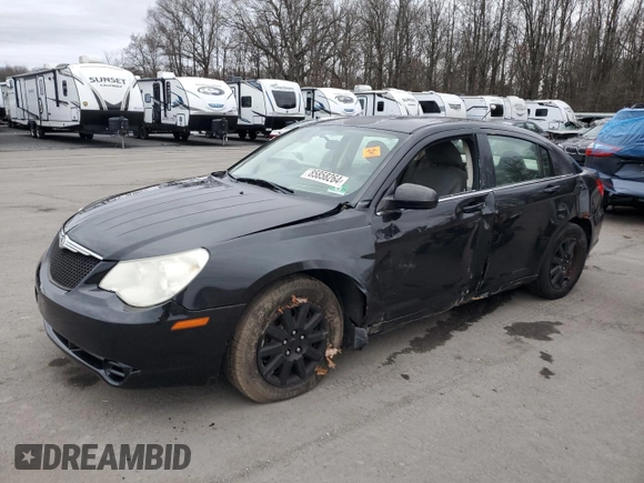 2008 Chrysler Sebring LX with VIN 1C3LC46JX8N265040, listed as a Copart auction lot 85858264 with 135,519 mi miles and Salvage Title. Bid and sale history available at DreamBid. Image 1.