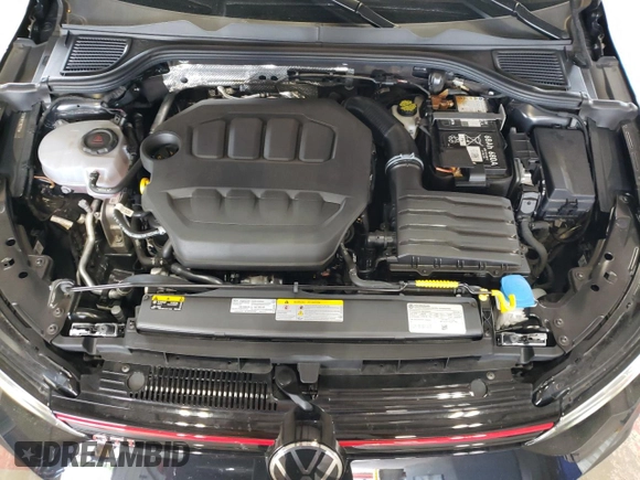 2024 Volkswagen Golf GTI S with VIN WVWGA7CD3RW128276, listed as a Copart auction lot 65328484 with 8,344 mi miles and Salvage Title. Bid and sale history available at carsss.com. Image 12.