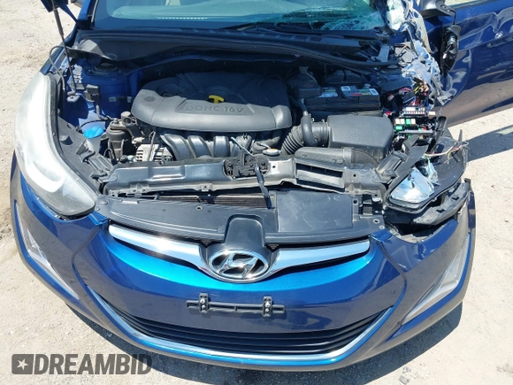 2015 Hyundai Elantra SE с VIN 5NPDH4AE8FH598863, выставлен на аукционе IAAI как лот 42400515 с пробегом 162 820 миль миль и . История ставок и продаж доступна на DreamBid. Изображение 10.