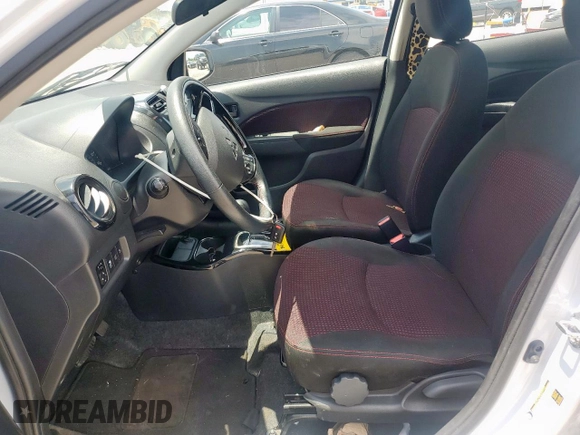 2023 Mitsubishi Mirage Black Edition с VIN ML32AWHJ7PH001487, выставлен на аукционе Copart как лот 59684945 с пробегом 39 160 миль миль и Списание • Salvage title. История ставок и продаж доступна на DreamBid. Изображение 7.