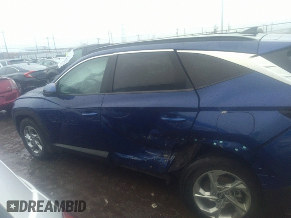 2022 Hyundai Tucson SEL with VIN 5NMJBCAE0NH081342, listed as a IAAI auction lot 41118168 with 35,023 mi miles and . Bid and sale history available at DreamBid. Image 14.