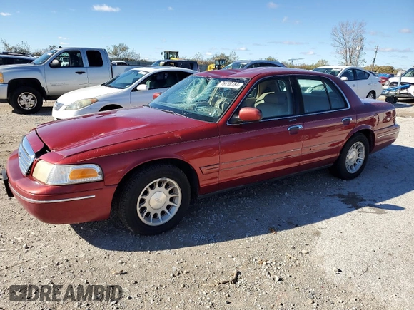 1998 Ford Crown Victoria LX с VIN 2FAFP74W4WX118422, выставлен на аукционе Copart как лот 78716184 с пробегом 70 214 миль миль и Списание • Salvage title. История ставок и продаж доступна на DreamBid. Изображение 1.