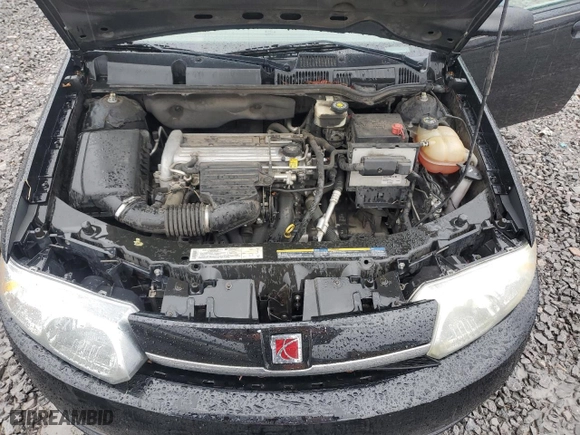2004 Saturn ION with VIN 1G8AZ52F44Z168535, listed as a Copart auction lot 88899145 with 222,435 mi miles and Salvage Title. Bid and sale history available at carsss.com. Image 12.