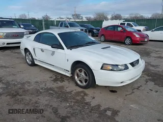 2000 Ford Mustang z VIN 1FAFP4049YF157850, wystawiony jako IAAI lot #41397081 z przebiegiem 162 926 mil mil oraz . Historia ofert i sprzedaży dostępna na DreamBid. Obrazek 1.