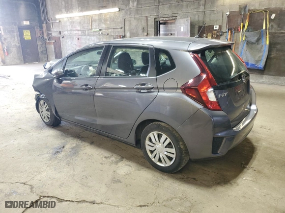 2015 Honda Fit LX with VIN 3HGGK5H52FM771444, listed as a Copart auction lot 52102915 with 0 mi miles and Salvage Title. Bid and sale history available at carsss.com. Image 2.