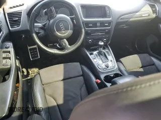 2015 Audi SQ5 Premium Plus with VIN WA1CGAFP0FA012195, listed as a Copart auction lot 69400444 with 0 mi miles and Salvage Title. Bid and sale history available at carsss.com. Image 8.