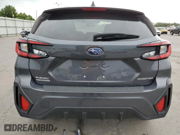 2024 Subaru Crosstrek с VIN JF2GUABC7R8269774, выставлен на аукционе Copart как лот 61070915 с пробегом 876 миль миль и Списание • Salvage title. История ставок и продаж доступна на DreamBid. Изображение 6.