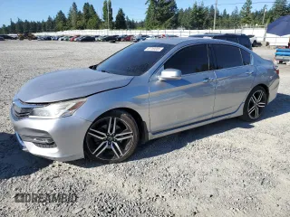 2017 Honda Accord Touring with VIN 1HGCR3F91HA018959, listed as a Copart auction lot 63700085 with 97,129 mi miles and Salvage title. Bid and sale history available at DreamBid. Image 1.