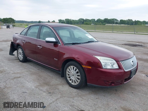 2008 Mercury Sable with VIN 1MEHM40W88G623659, listed as a IAAI auction lot 42404770 with 144,296 mi miles and . Bid and sale history available at DreamBid. Image 1.