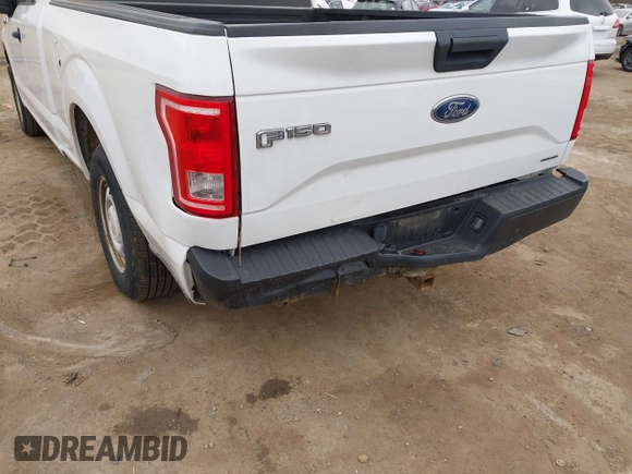 2015 Ford F-150 XL with VIN 1FTEX1C89FFC28643, listed as a IAAI auction lot 41740605 with 317,438 mi miles. Bid and sale history available at carsss.com. Image 6.