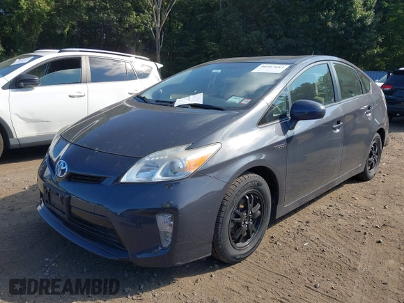 2013 Toyota Prius One with VIN JTDKN3DUXD5604950, listed as a IAAI auction lot 40307683 with 43,628 mi miles. Bid and sale history available at carsss.com. Image 17.