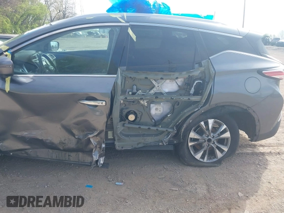 2018 Nissan Murano S z VIN 5N1AZ2MG4JN110773, wystawiony jako IAAI lot #42106750 z przebiegiem 156 208 mil mil oraz . Historia ofert i sprzedaży dostępna na DreamBid. Obrazek 6.