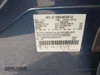 2018 Ford Edge Titanium with VIN 2FMPK4K82JBB35110, listed as a IAAI auction lot 41727507 with 83,644 mi miles. Bid and sale history available at carsss.com. Image 9.